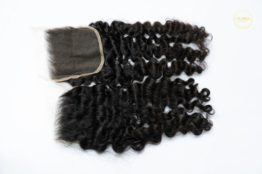 Burmese Curly Lace Closure